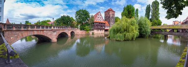 Vue Panoramique Vieux Bâtiments Médiévaux Dans Partie Historique Ville Par — Photo