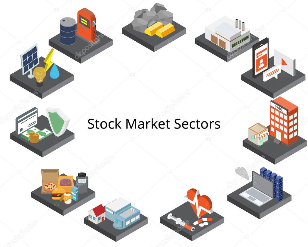 A stock market sector is a group of stocks that have a lot in common which is classify by the Global Industry Classification Standard or GICS