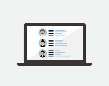 Dizüstü bilgisayardaki yazılım veritabanında çalışan listesi güncellemesi