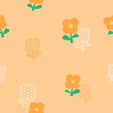 turuncu renkli kumaş deseni için turuncu renkli beneksiz arkaplan