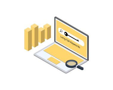 Long tail keywords are longer and more specific keyword phrases for search engine