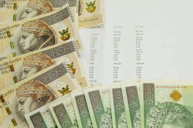 Polonyalı zloti ve formlar. Polonya zlotisi banknotlar şeklinde