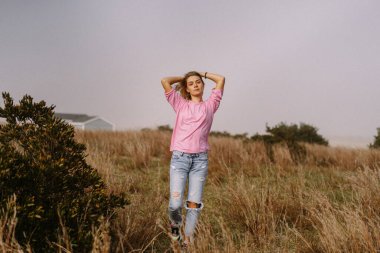 Sandy Hook Sahili, New Jersey, ABD, turistler için ilgi çekici yerler. Seni...