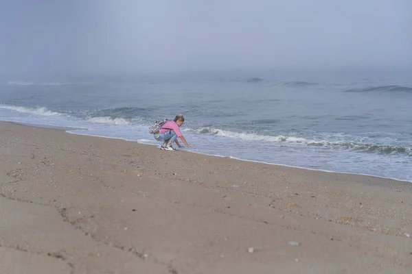 Sandy Hook Sahili New Jersey Abd Turistler Için Ilgi Çekici — Stok fotoğraf