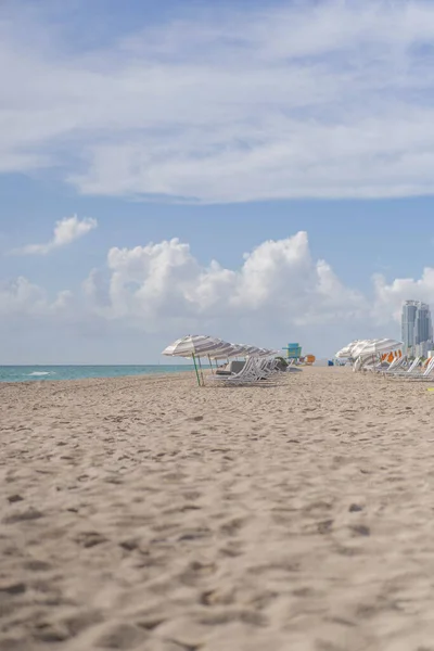Sahil Miami Florida Abd Kıyı Şeridi — Stok fotoğraf