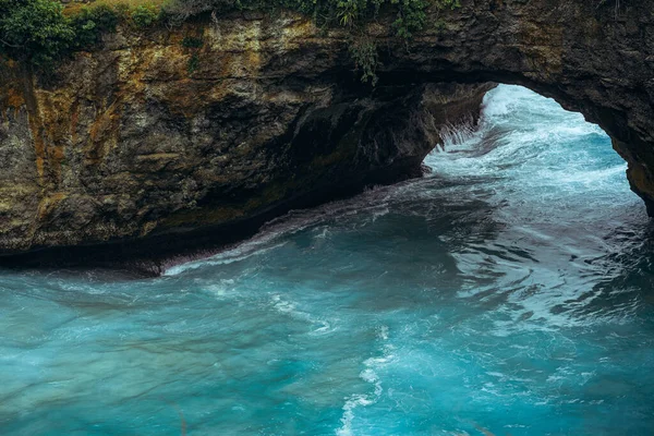 Vue Magnifique Sur Les Roches Naturelles Uniques Formation Falaises Dans — Photo