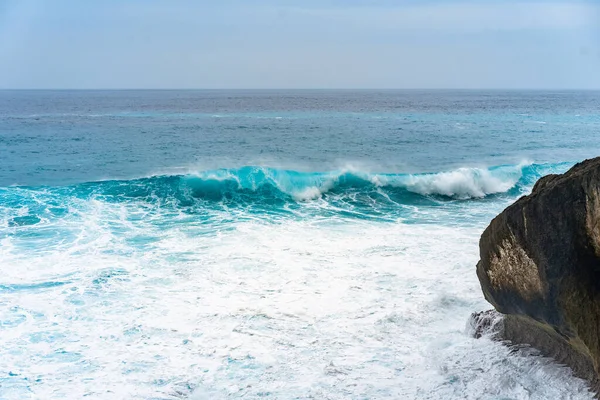 Natürlicher Hintergrund Wellen Ozean — Stockfoto