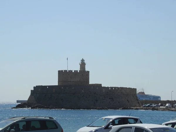 View Sea Old Fortress — Stock Photo, Image