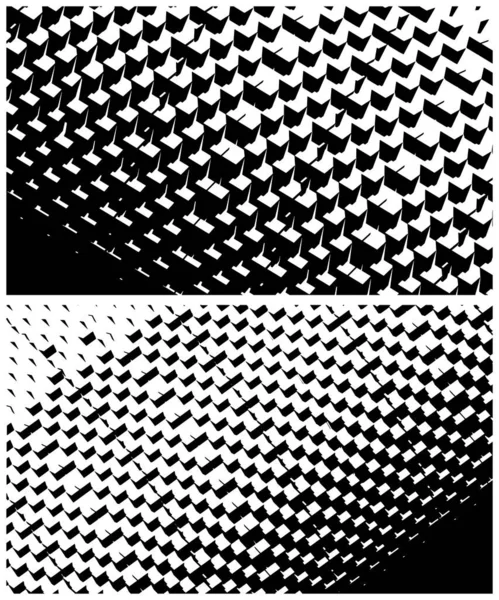 Стилизованная Векторная Иллюстрация Абстрактной Черно Белой Структуры — стоковый вектор