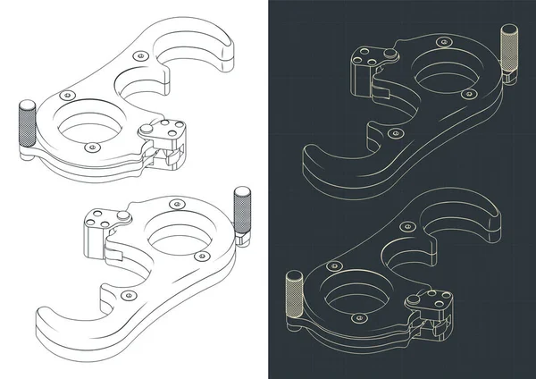 Ilustração Vetorial Estilizada Plantas Isométricas Lançamento Tiro Com Arco —  Vetores de Stock