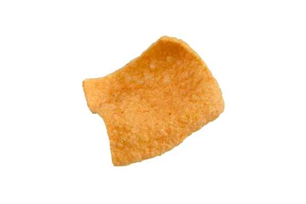 Kartoffelmais Chips Auf Weißem Hintergrund — Stockfoto