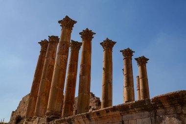 Ürdün 'deki Jerash şehri harabeleri