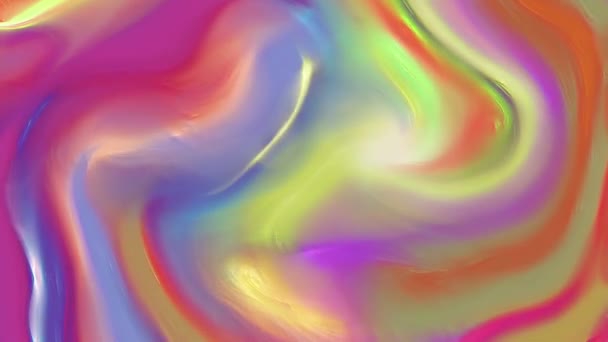 激光波的未来3D运动背景是抽象粒子动画 — 图库视频影像