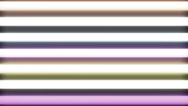 Hermoso Gradiente Movimiento Abstracto Fractal Textura Multicolor Fondo — Vídeo de stock