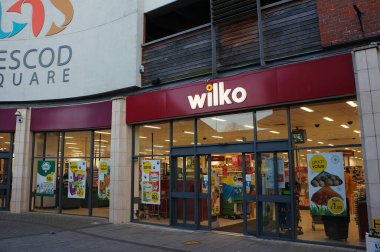 Wilko 'nun girişi COVID-19 tecridinde açılmasına izin verilen birkaç mağaza zincirinden biriydi. Boston Hughnshire İngiltere