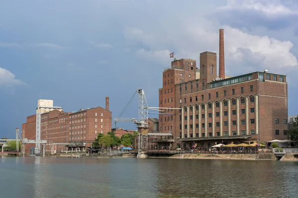 Duisburg Germany June 2022 Historic Brick Warehouse Buildings Now Museum — Stockfoto