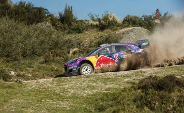Gontim, Portugal - 01 May 2022: Craig BREEN (IRL), Paul Nagle (IRL), M-SPORT FORD WORLD RALLY TEAM, Ford Puma Rally1, action during a test day for WRC Portugal 2022