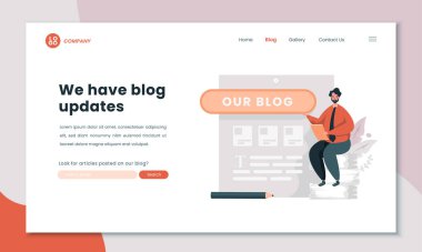 Web sitesi veya iniş sayfası tasarımı için blog veya makale sayfamız