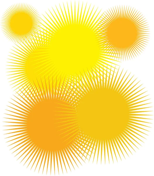 Flash Bursts Vector Background — Stock Vector