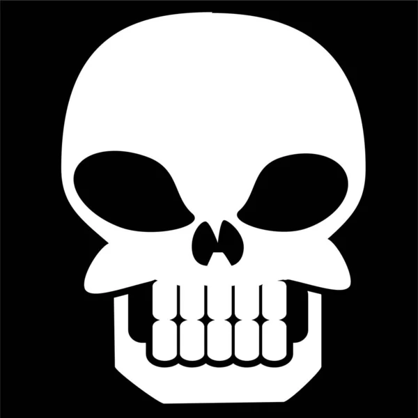 Skull Punishment Vector Illustration — Stock Vector