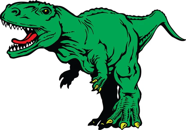 Tyrannosaurus Rex Ilustração Vetorial — Vetor de Stock