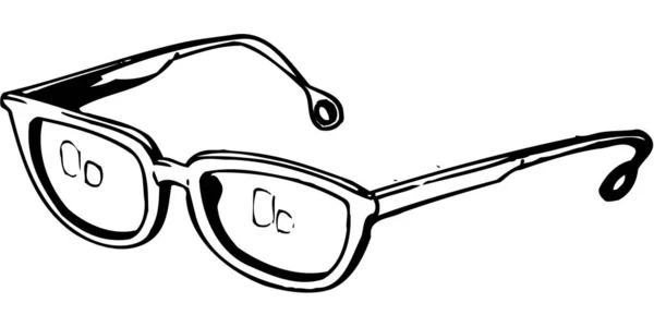 Gafas Ojo Vector Ilustración — Vector de stock