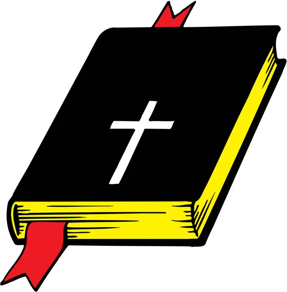 Svatá Bible Vektorová Ilustrace — Stockový vektor