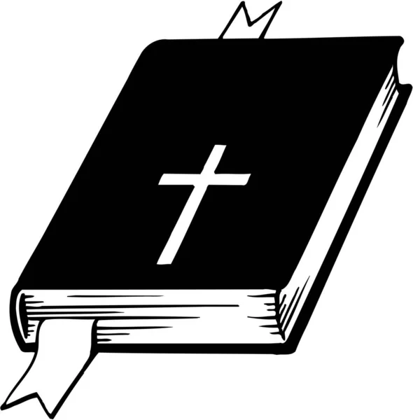 Święta Biblia Wektor Ilustracja — Wektor stockowy