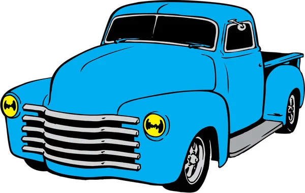 1949 Chevy Pickup Vektor Illustration — Stock vektor