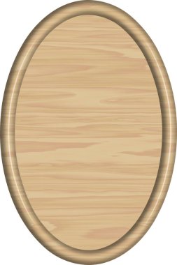 1.5 x 1 Maple Oval İşaret Boşluğu