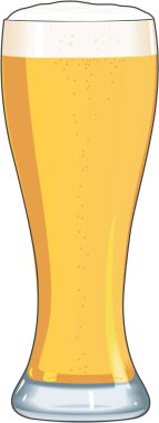 American Lager Vektör İllüstrasyonu