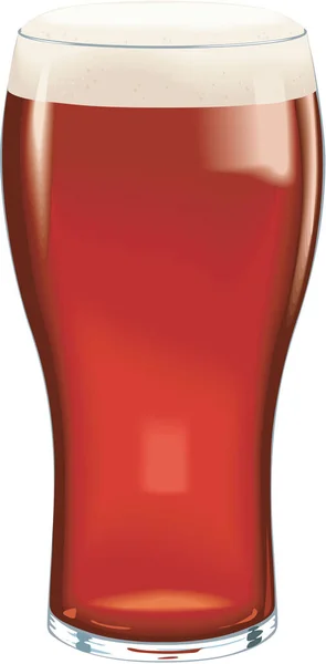Illustrazione Vettoriale Brown Ale — Vettoriale Stock