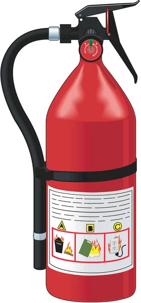 Fire Extinguisher Vector Illustration — Stock Vector