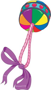 Bebek Tıkırtısı Vektör İllüstrasyonu