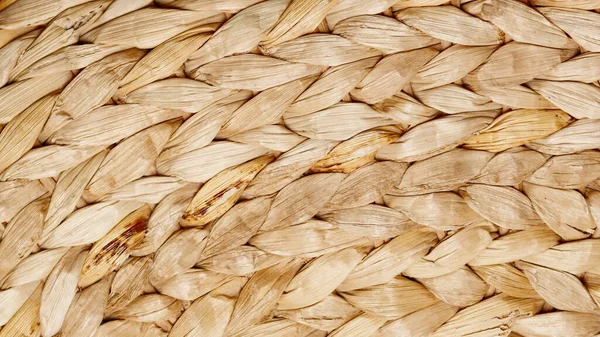 Texture Basket Weaving Closeup — Stock Photo, Image