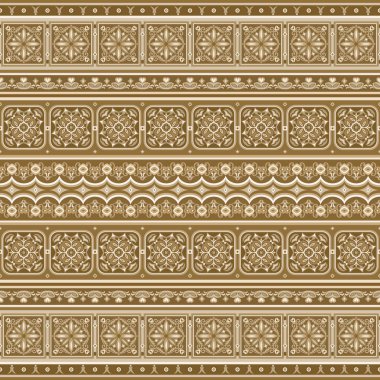 Vektör soyut dekoratif etnik süsleme.