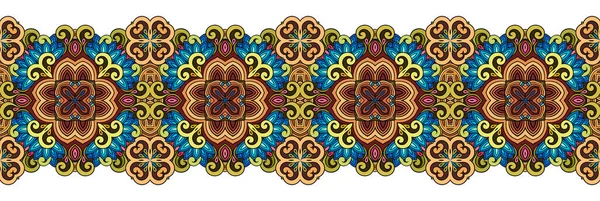 Vetor abstrato decorativo etnia ornamental ilustração — Vetor de Stock