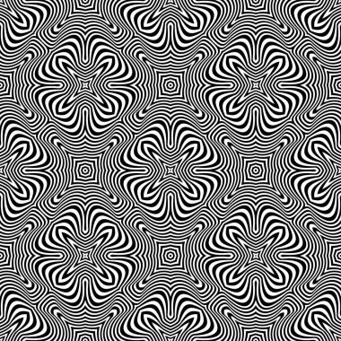 Vektör soyut geometrik formlar arka plan bozulma etkisi ile