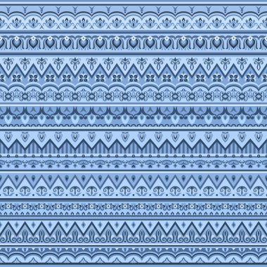 Vektör soyut dekoratif etnik süsleme.
