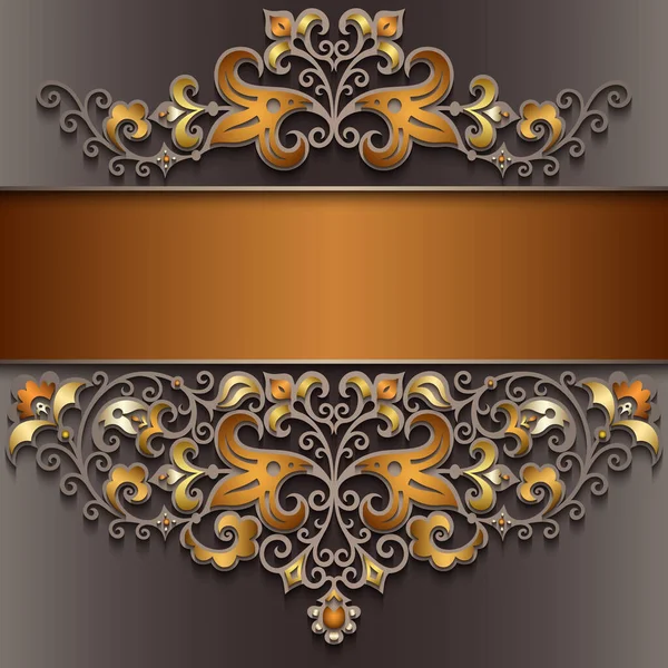 Vetor abstrato decorativo etnia ornamental ilustração. — Vetor de Stock