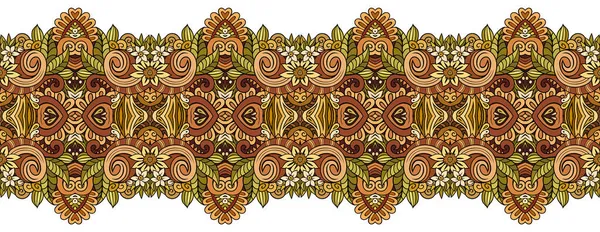 Vector abstracto decorativo étnico ornamental ilustración — Vector de stock