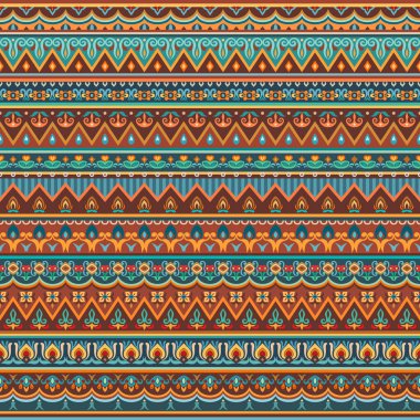 Vektör soyut dekoratif etnik süsleme.
