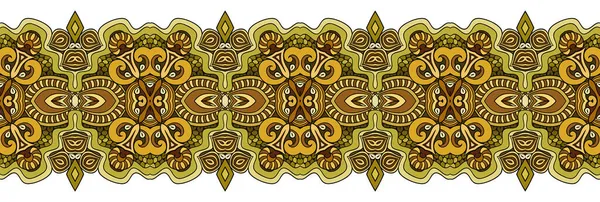 Vetor abstrato decorativo etnia ornamental ilustração — Vetor de Stock