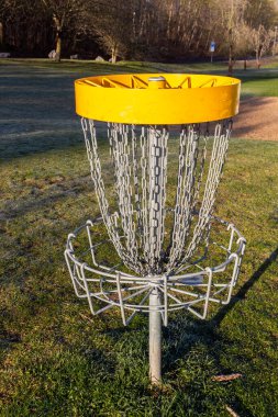 Disk golf sepeti sporları ve açık havada hobiler