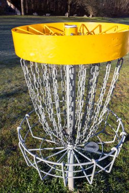 Disk golf sepeti sporları ve açık havada hobiler