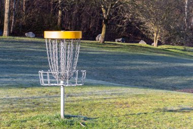 Disk golf sepeti sporları ve açık havada hobiler