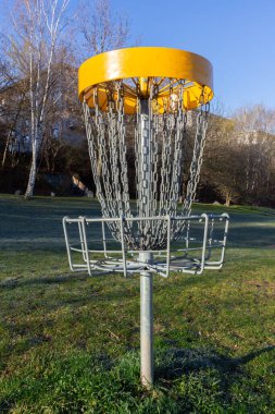 Disk golf sepeti sporları ve açık havada hobiler