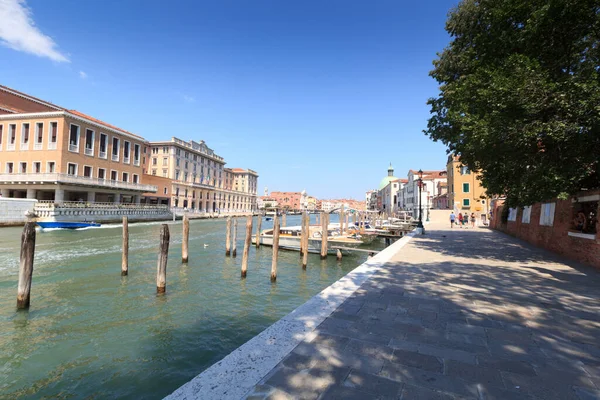 地区の大運河 Sestiere Santa Croce Venice Italy — ストック写真
