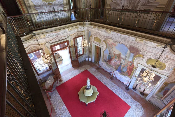 Mira Italy August 2020 Interior Villa Widmann Gallery Riviera Del — Stock Photo, Image