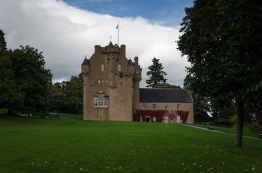 İskoçya, İskoçya, İngiltere 'deki Crathes Kalesi manzarası